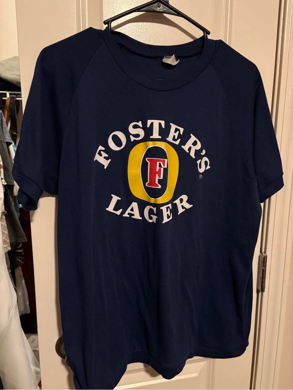 Vintage Foster’s Lager Navy Logo Tee